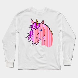 A nice cute unicorn Long Sleeve T-Shirt